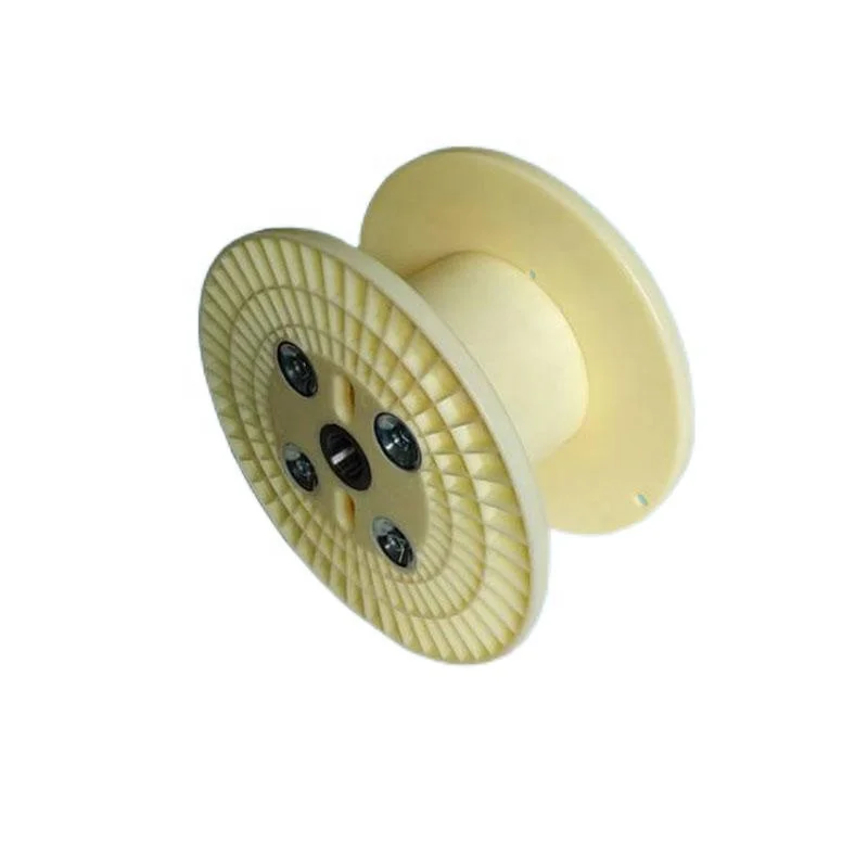 PN 300 Bobbin Copper Wire Cable Pay-Off Take-Up Increased Pipe Diameter ABS Material Plastic Injection Packaging