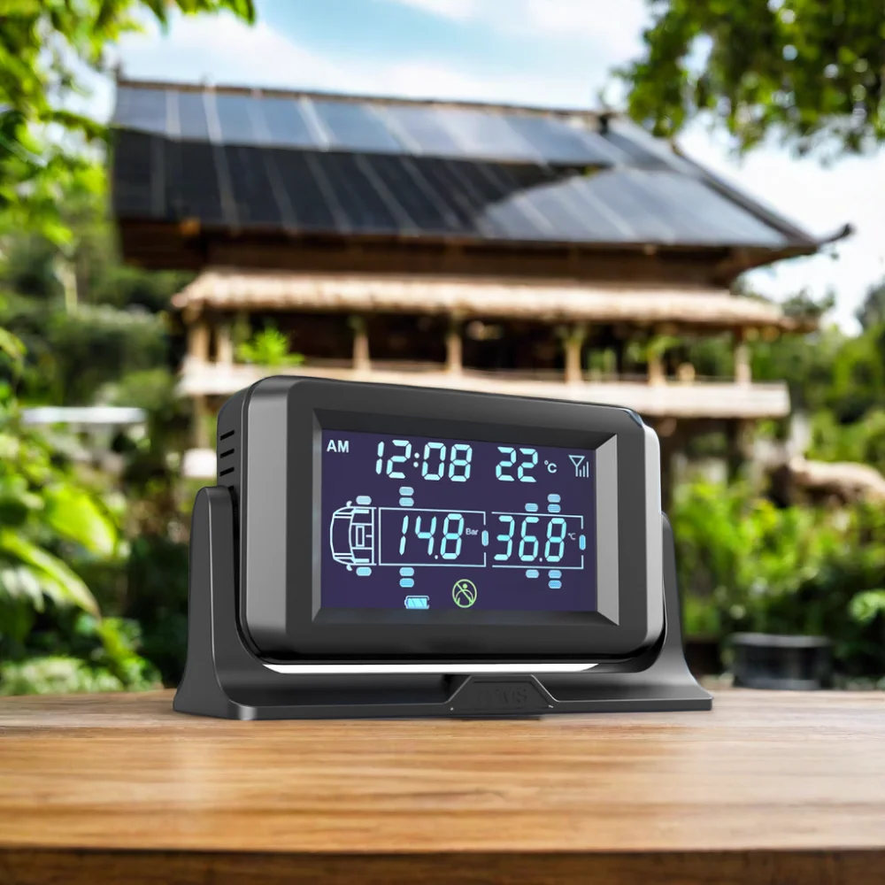 Solar car tpms monitoring tpms universal tire pressure monitoring tool sensor truck tpms