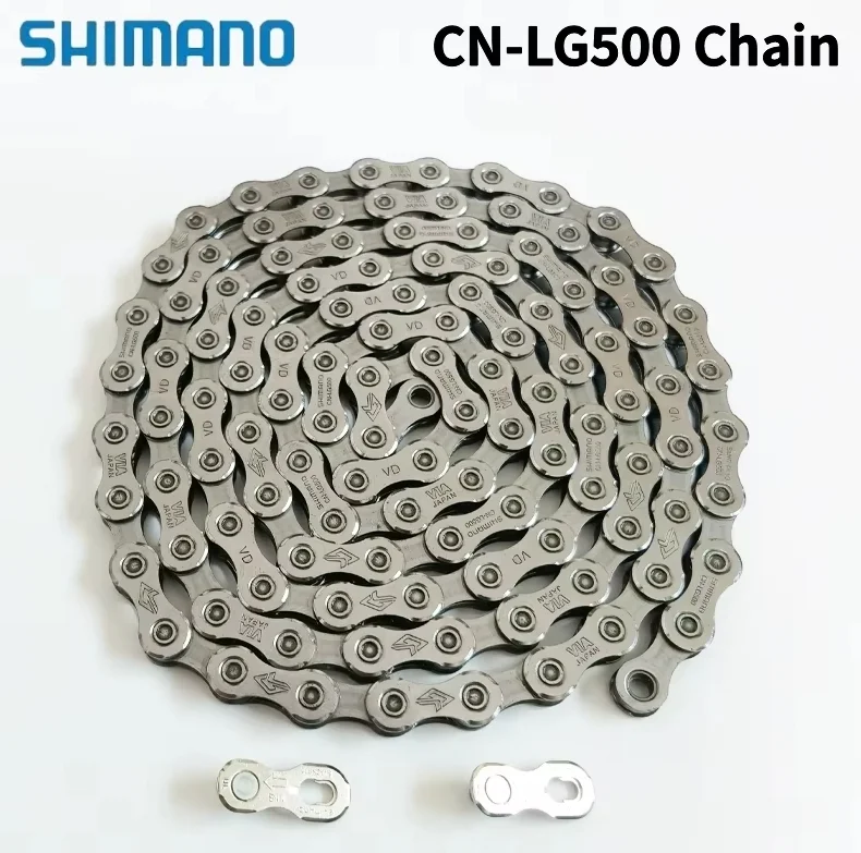 SHIMANO CUES CN-LG500 116L 10/11-speed LINKGLIDE Chain for MTB Mountain Bike Original Road Bike Chain Parts