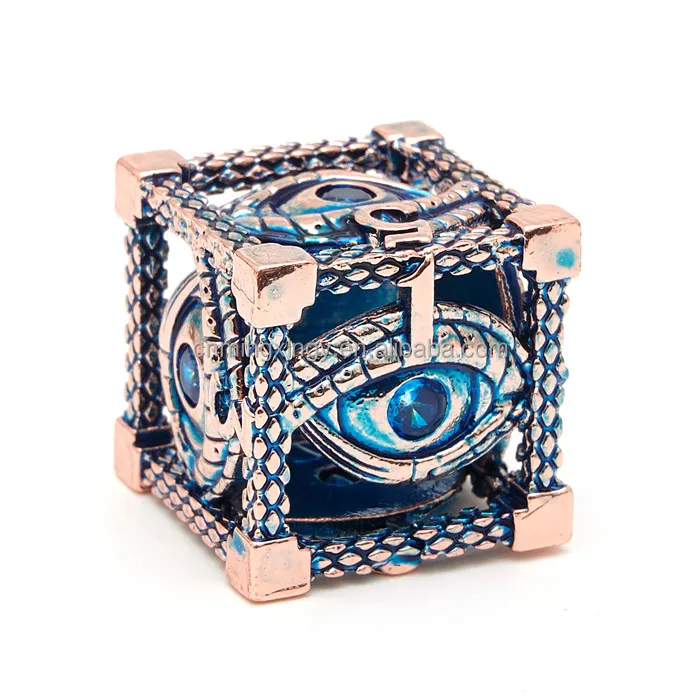 Hollow DND Metal Dice Set Dungeons and Dragons Dice D and D sharp dice