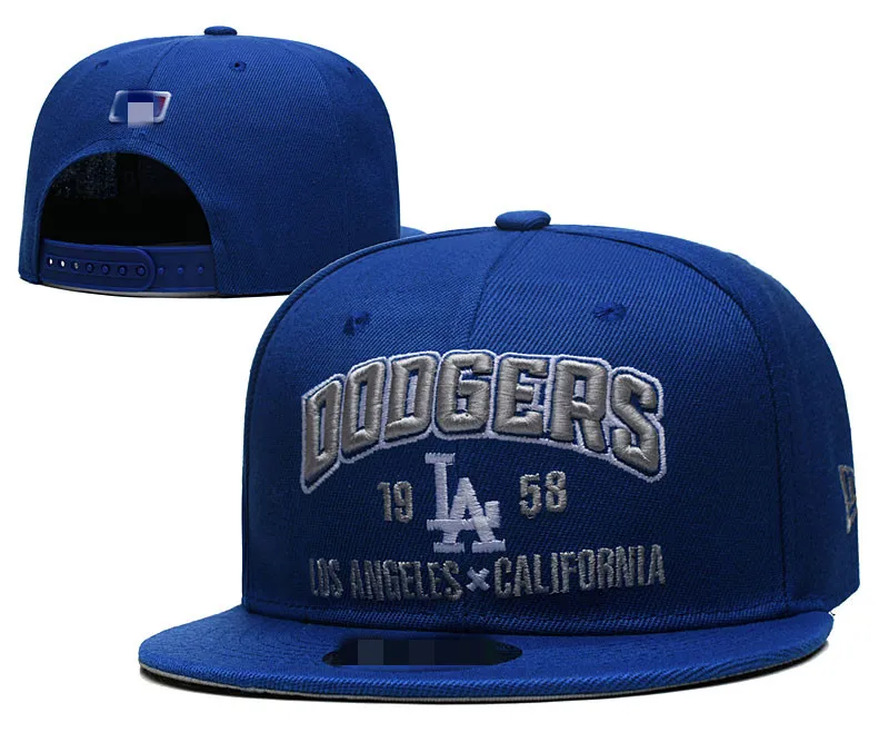 2022 All USA baseball teams Hot Sale Fashion Flat 3D Embroidered Snapback Hat Los Angeles LA Baseball Hat Fitted Sports Caps