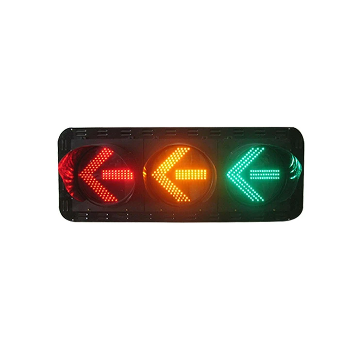 
Manufacturer wholesale traffic LED solar signal light quality 400mm monochrome arrow warning light 