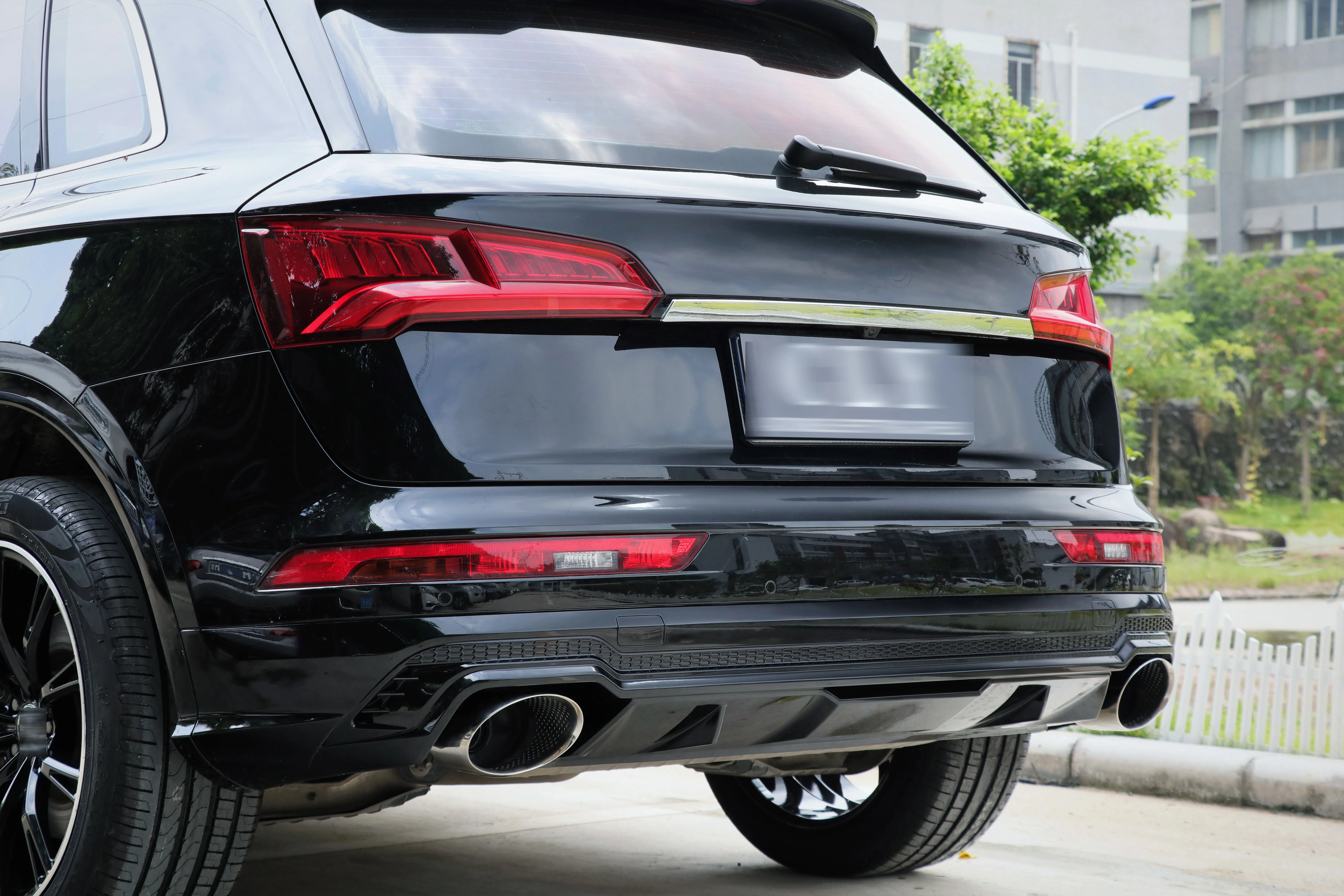 Новый стиль для Audi Q5 Upgrade to RSQ5 SQ5 Star Shine автомобильный бампер