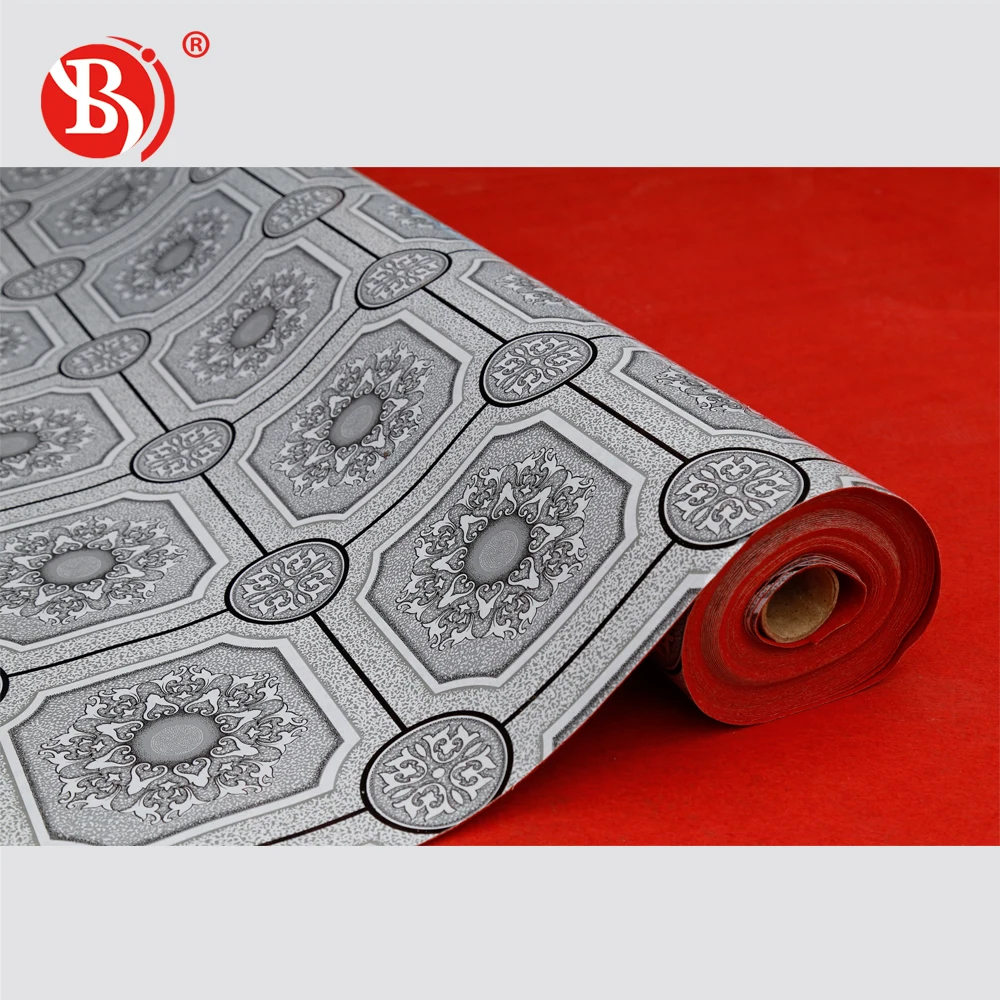 factory price red non woven pvc flooring/China factory of red felt pvc flooring China factory