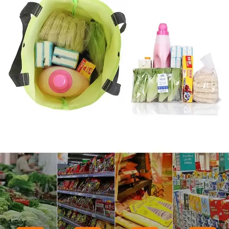Cheap Price Portable Folding Shopping Trolley Bag With Wheels Wholesale Trolley Shopping Bag