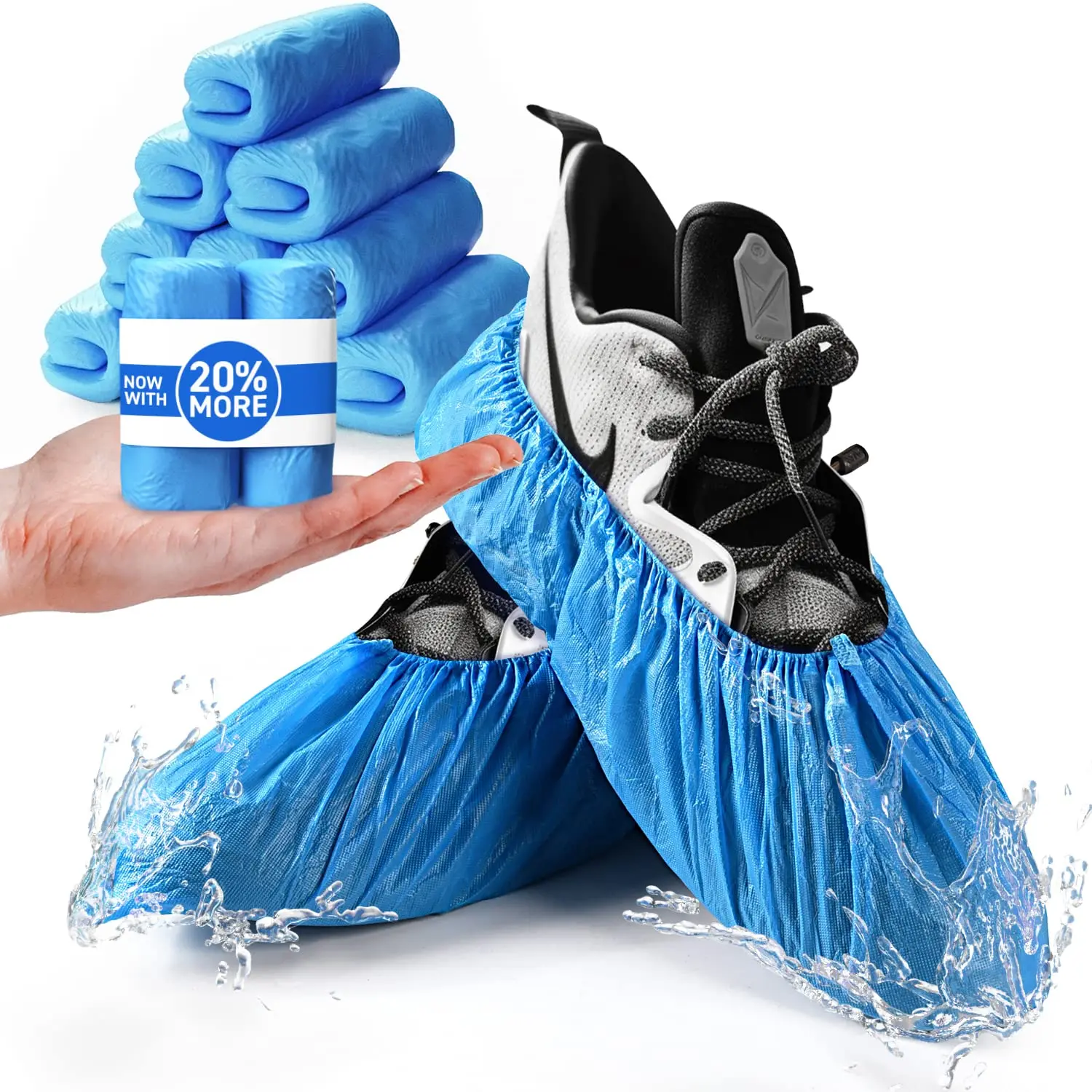 Wholesale Disposable Thickened Waterproof Anti-Slip Durable Shoe Cover