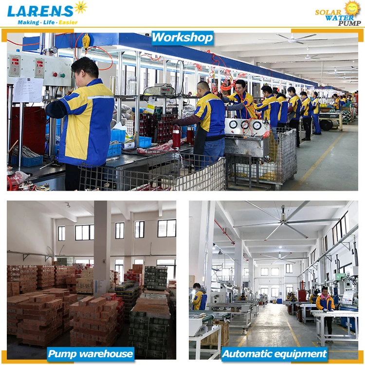 LARENS Pompe A Eau Solaire De Surface 72V 600W Dc Solar Surface Water Pumps For River Irrigation