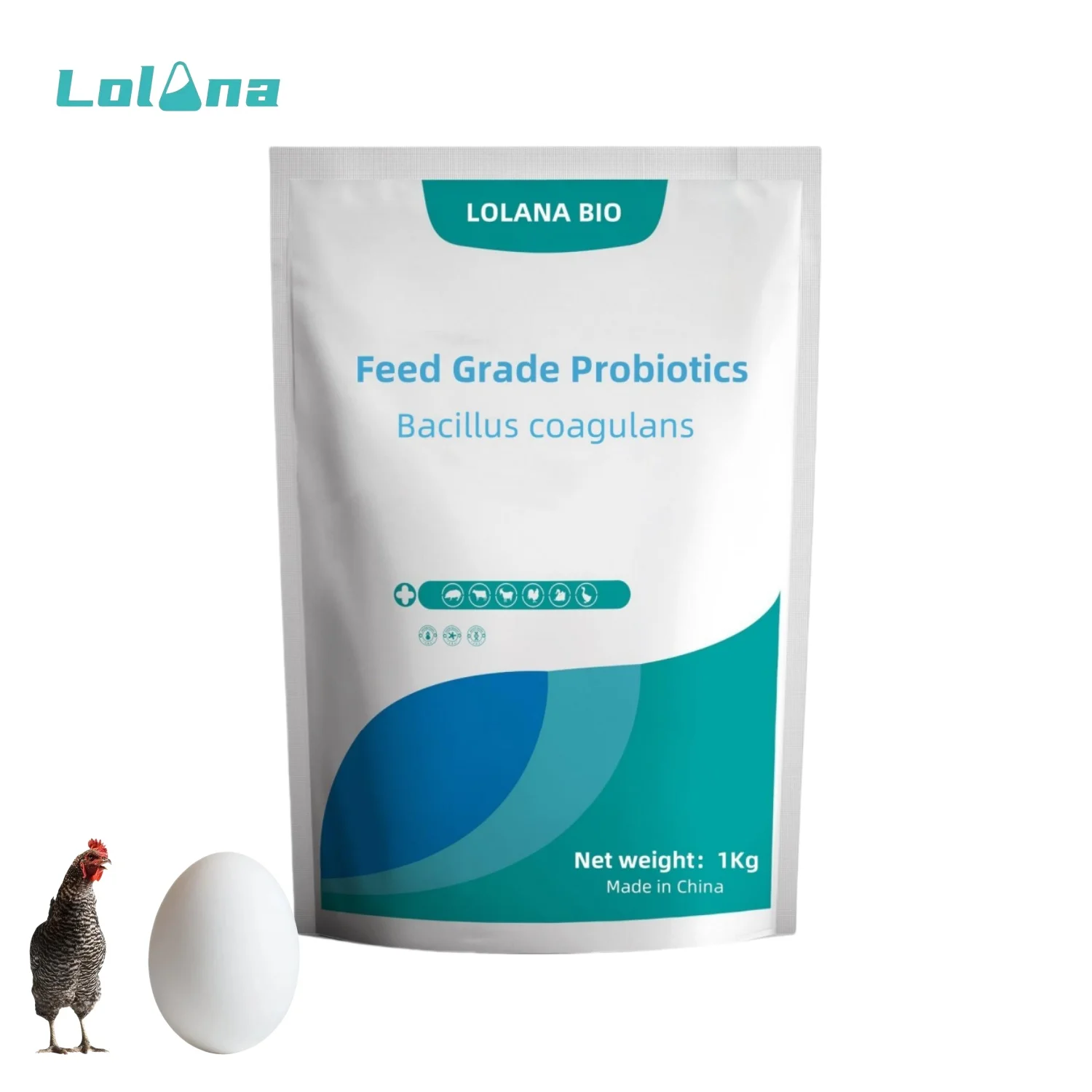 Высококачественный корм для курицы Bacillus Coagulans с высоким содержанием белка средних и крупных цыплят по полной цене