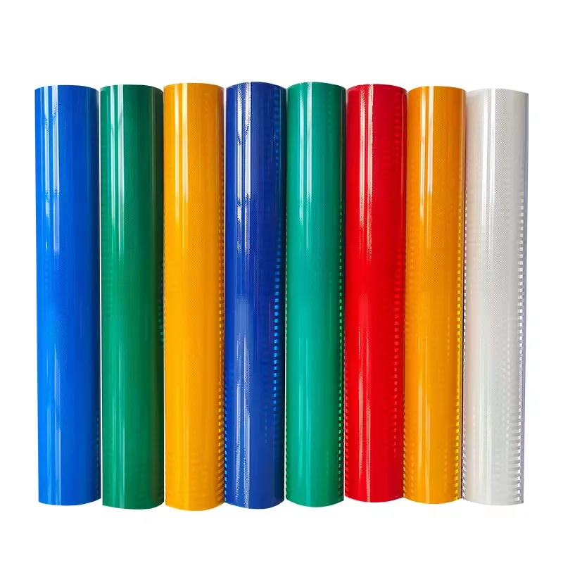 EONBON Traffic Sign Vinyl Reflective Material Commercial Grade Pet Reflective Sheeting Roll for Printing