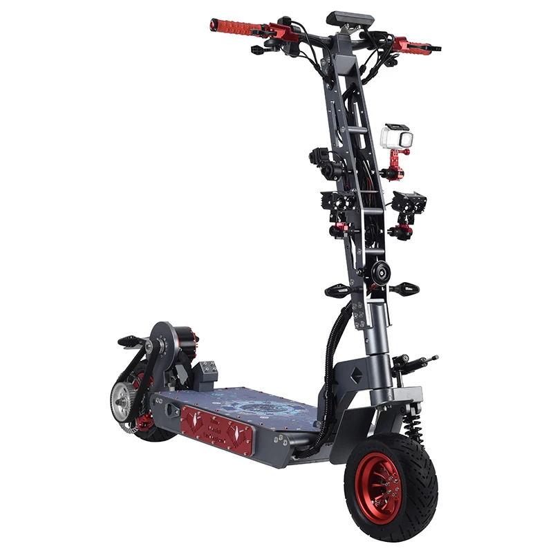 Hot Sale 11 Inch 60V 6000W Belt Motor Off Road Electric Scooters Powerful Fast Speed Factory OEM ODM Wholesale Price