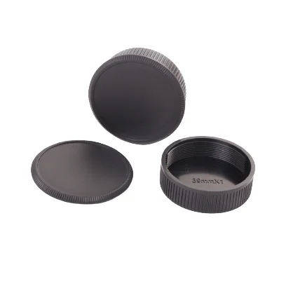 Новая задняя крышка объектива/Крышка корпуса винтовое крепление для универсального 39 мм для Leica M39 L39 Black