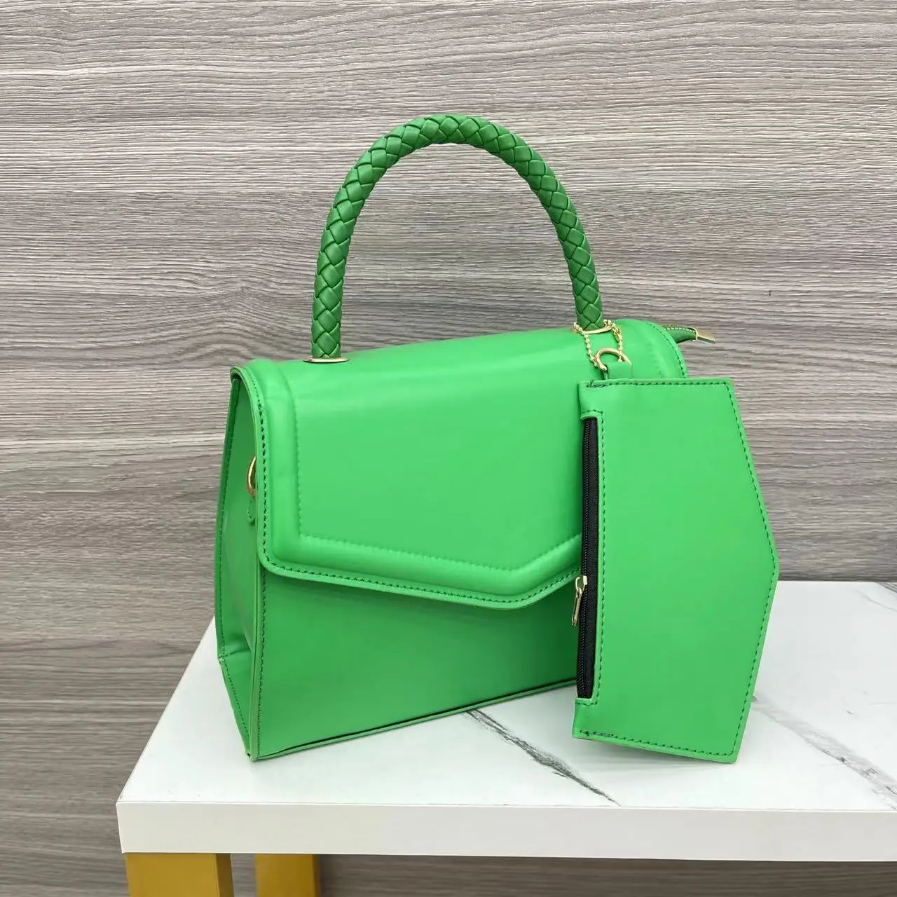 Wholesale Trendy Famous Brand 2 pieces Fashion Sling Bag 2023 Popular Candy Luxury Designer Messenger Bag