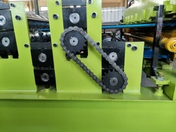 Strength factory engineering building materials machinery double color steel tile making machinery