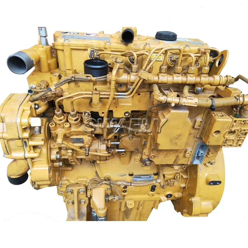  Оригинальный новый двигатель 1104C-44T 1104D-44T C4.4 для экскаватора 3054C дизельный в
