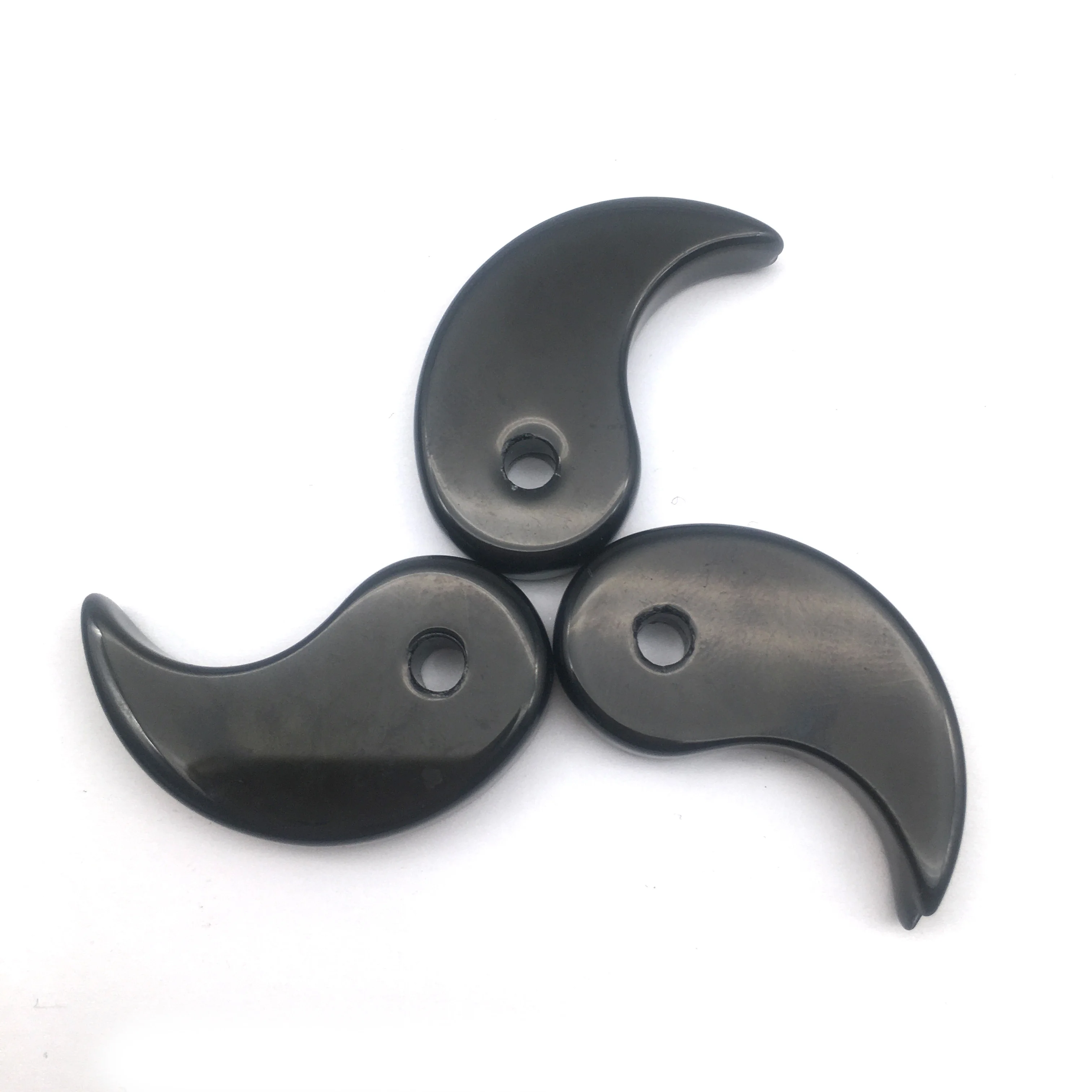 Wholesale  Pendant  high quality Necklace Black White Yin Yang Tai Chi Charms for Jewelry Making Finding