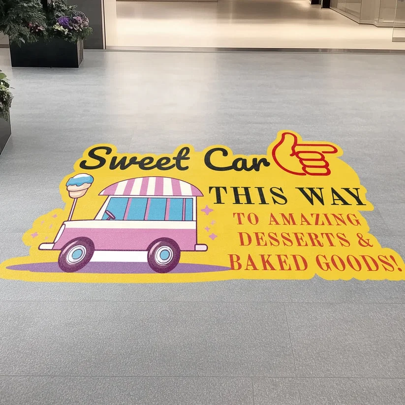 Self Adhesive Vinyl Floor Decals Non-slip Decoration Wedding Dance Floor Tiles Sticker waterproof stickers