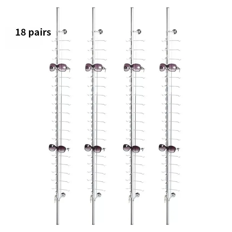 Wall Mounted optical shop eyeglasses display floor standing glasses frame display