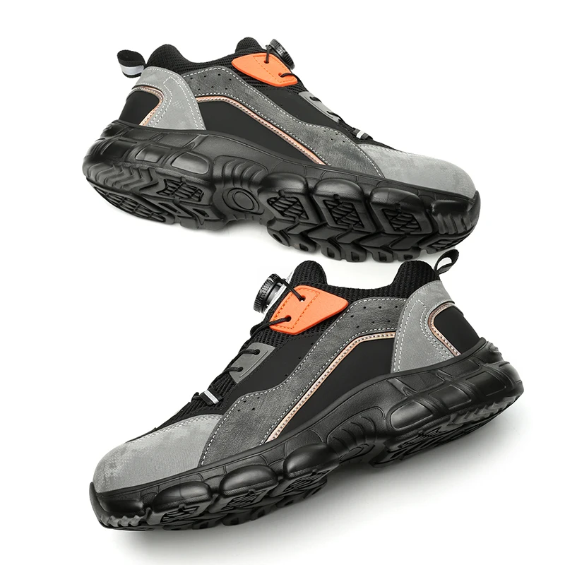 Sunland sports safety sneakers engineer working rubber outsole safety shoes esd manufacturers price