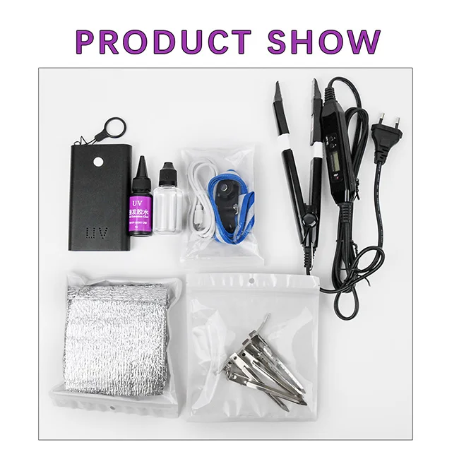 Factory Hot Selling Hair Extension Glue Invisible Adhesive V Light Hair Extension Glue