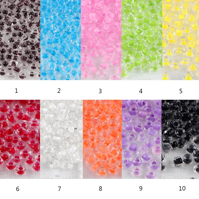 450g/Bag   2/3/4mm    Glass Beads   Spacer Seed  Beads For Jewelry Making