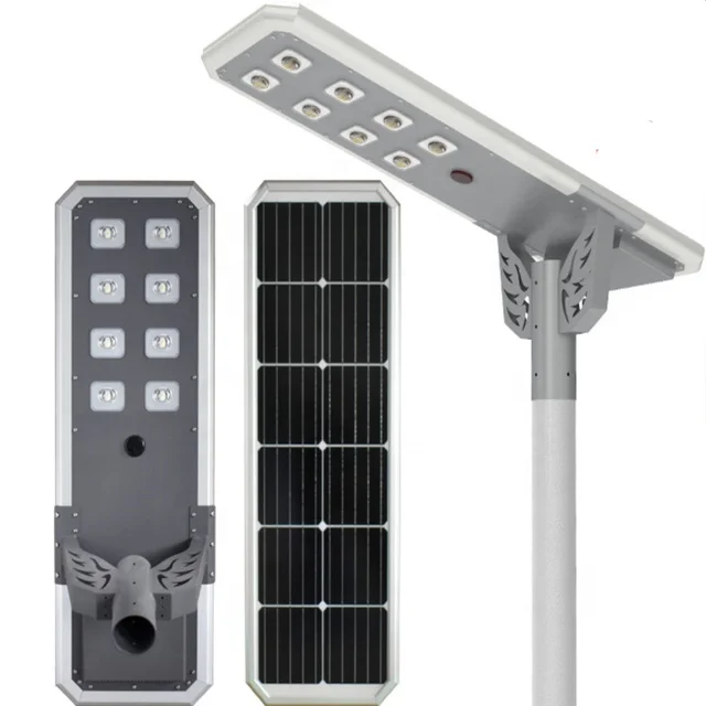Grape 2021 new outdoor waterproof Led solar street light 100W Hot products aluminum outdoor solar lights with remote control