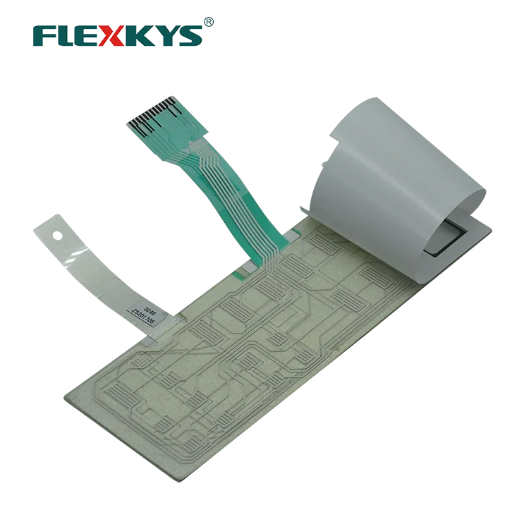 УФ-защита, водонепроницаемый мембранный переключатель для микроволновой печи с 1 дисплеем