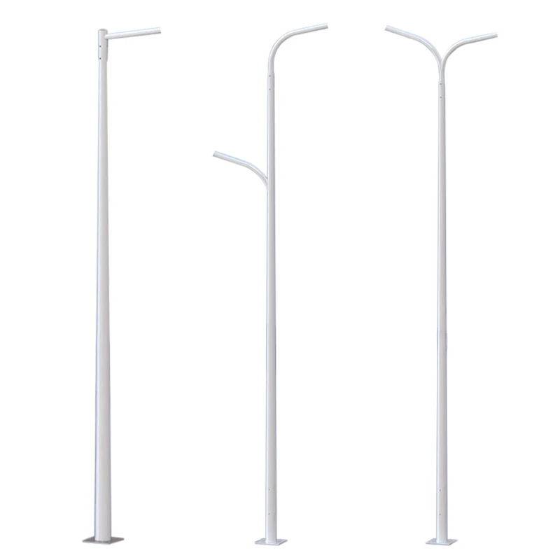 DAWN Zhongshan factory direct sales Q235 galvanized 6m 8m 10m 12m  light pole street light post 10m light pole