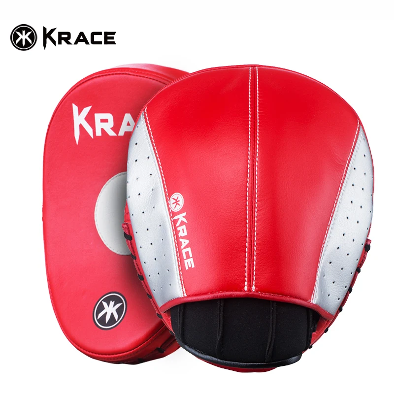 Factory Supply New Design Boxing Fighting Training Leather Focus Mitts Punch Pad