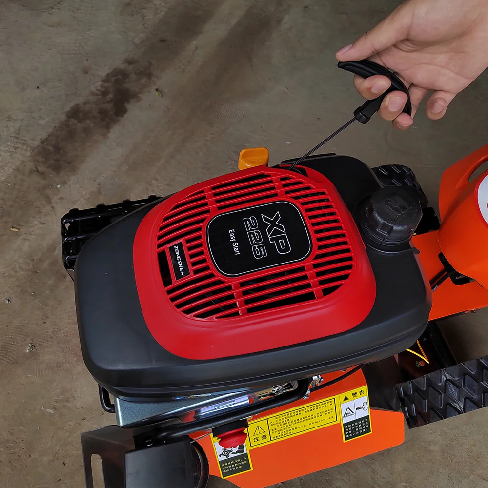 Sinolink Self Propelled  Gasoline Lawn Mower For Farm Garden Petrol Tractor Machine Agricultural Machinery