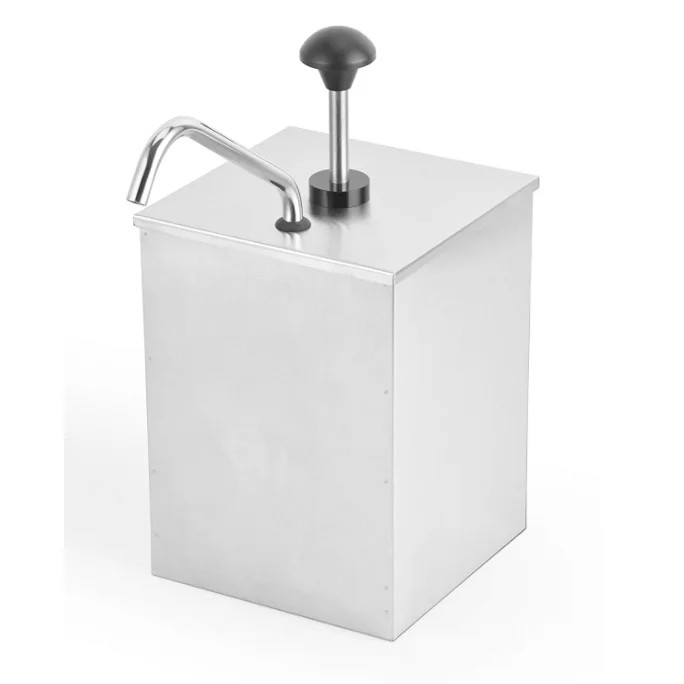 Restaurant/Hotel Stainless steel kitchen equipment ketchup dispenser pump sauce condiment dispenser