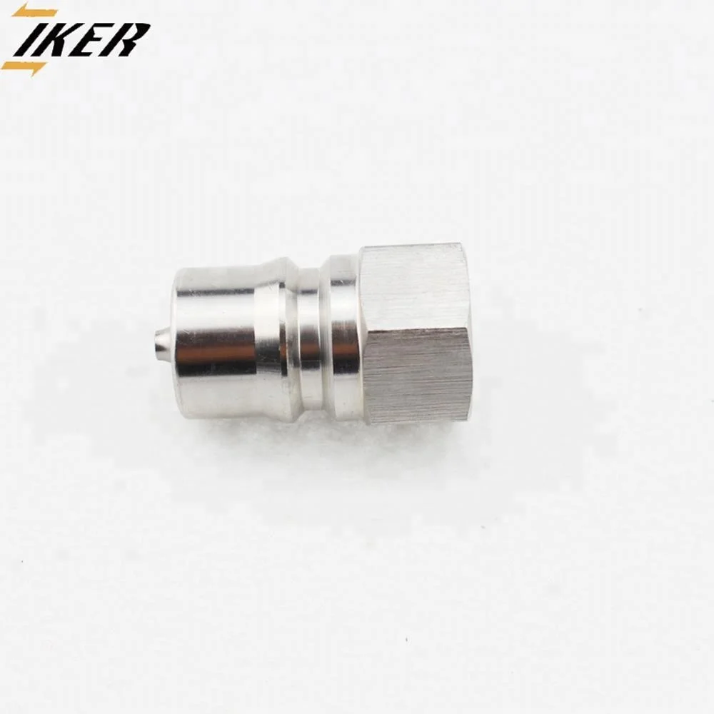 High Pressure KZF Close Type Gas-liquid Stainless Steel Hydraulic Quick Release Coupling