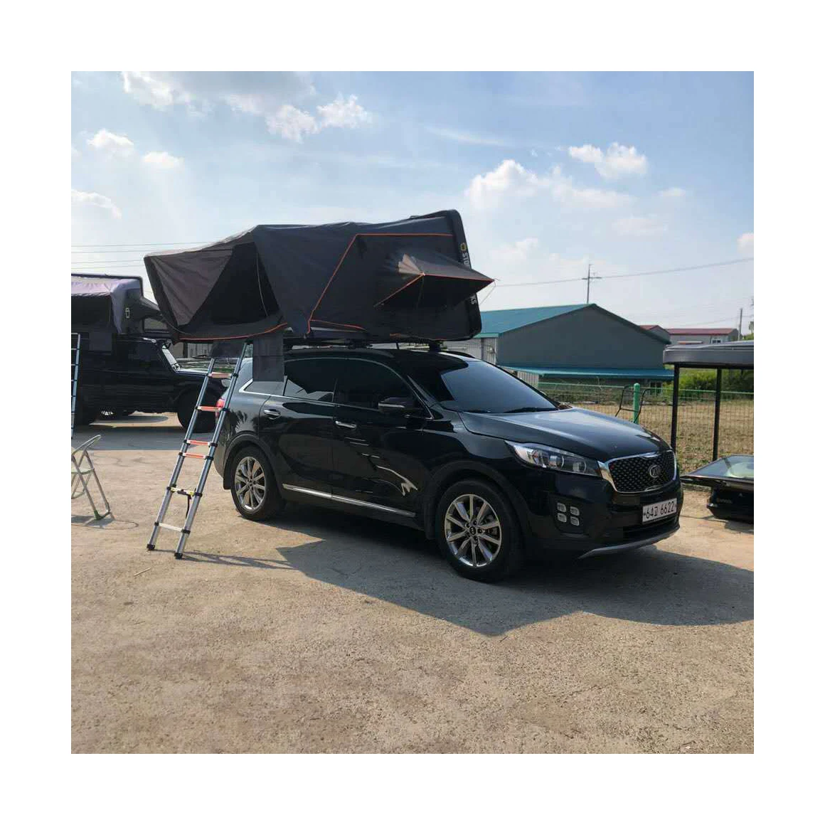 
 2,1 м ABS + алюминиевая водонепроницаемая комфортная палатка для кемпинга на крыше автомобиля, жесткая оболочка, роскошная уличная палатка для глажки на крыше  