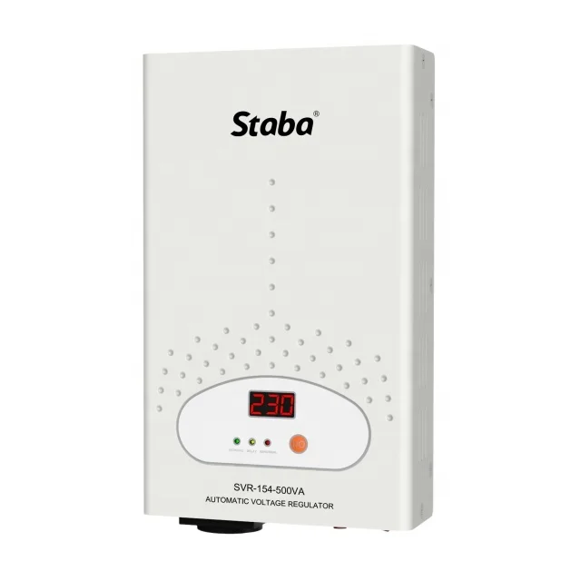 Настенный супер тонкий стабилизатор напряжения переменного тока 220V/230V однофазный стабилизатор напряжения для бытовой газовый котел бойлер водонагреватель