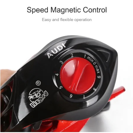 
8KG Fishing Reel 7.2:1 Bait Casting Reel Line Spool Saltwater Aluminium Freshwater Area 18 Bearings Fishing 