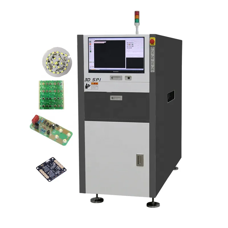 Digital Grating System Online 3d Spi Va722 Solder Paste Inspection Equipment
