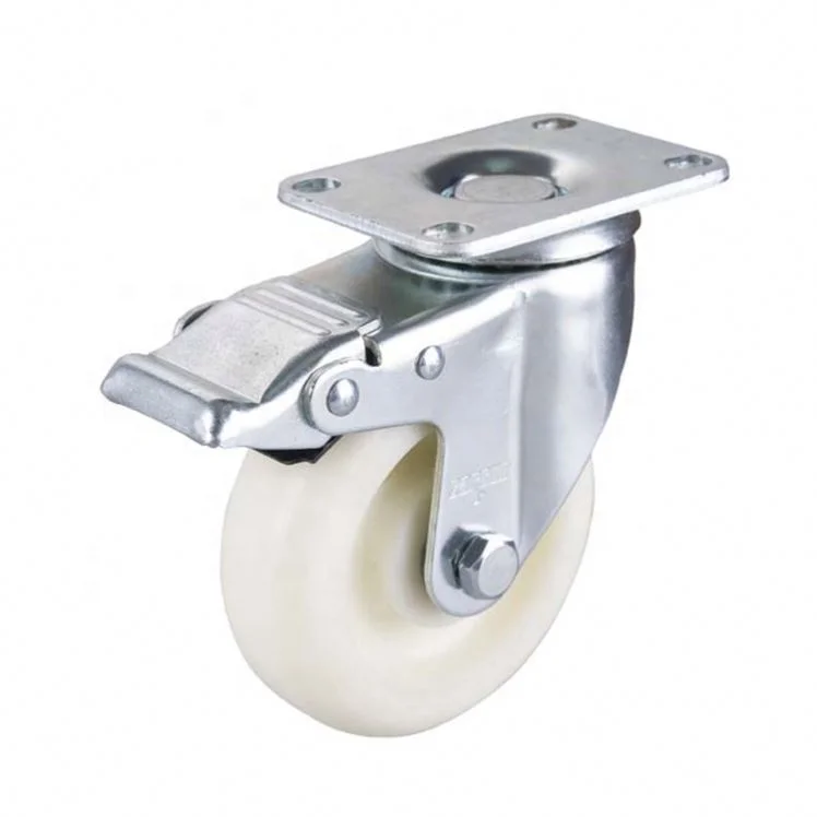 Китай производитель Средний долг тип Поворотные Колеса Кастер с отверстие болта для столовой тележки