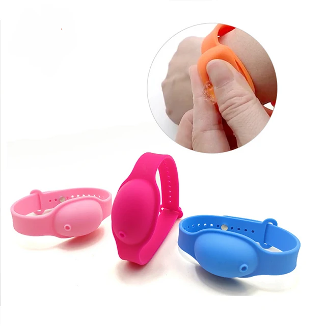 Новейший продукт 2020, новый дизайн, многоразовое Силиконовое дезинфицирующее средство для рук, браслет