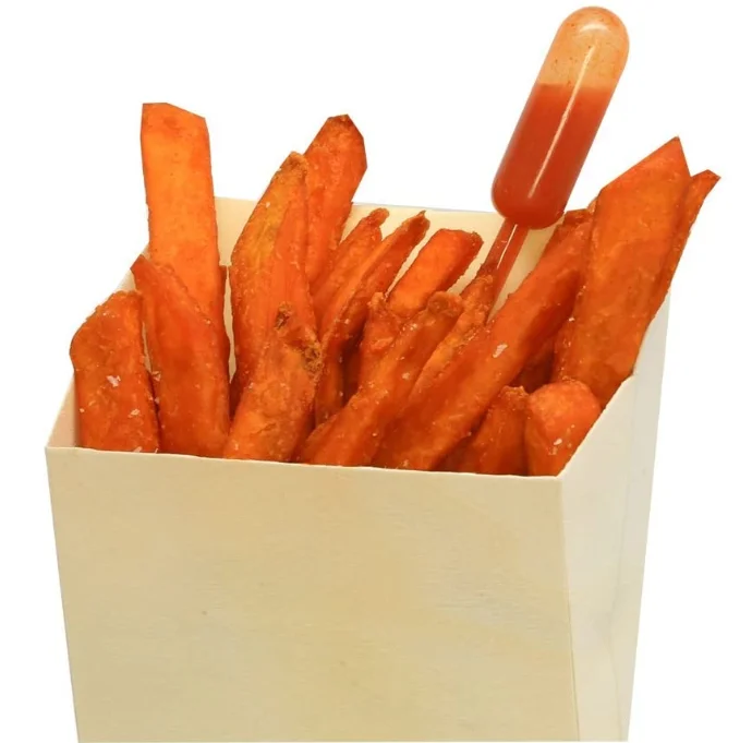 Transparent plastic jam siphon 4ml syrup pasteurized dropper bottle squeeze  sauce squeeze dropper