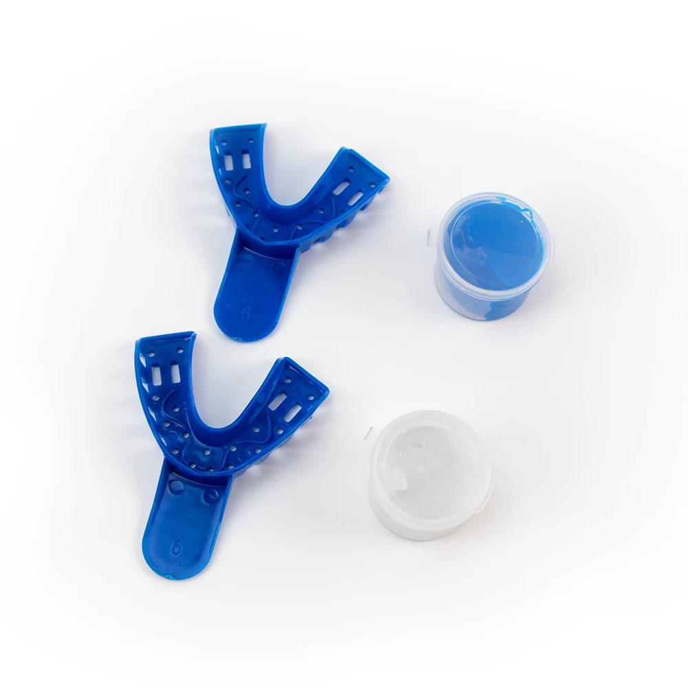High Quality Dental Teeth Impression Mold Kit Vinyl Polysiloxane Putty Material Bite Registration Material