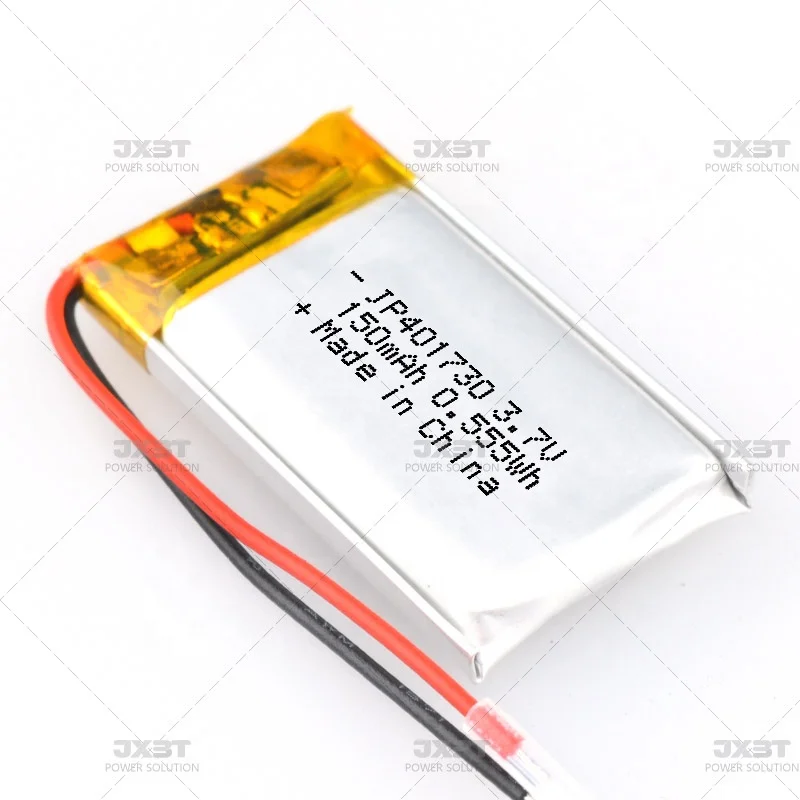 401730 / 411730 перезаряжаемая 160 мАч lipo батарея 3 7 v для умной бытовой техники