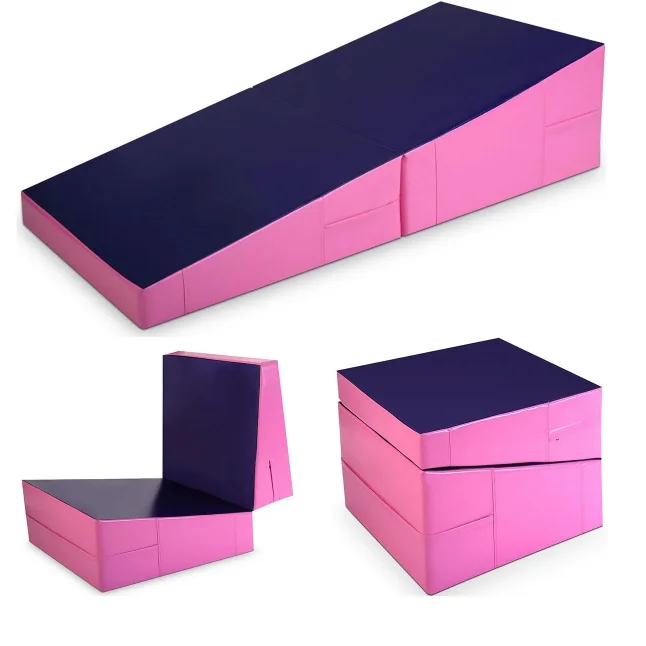 Incline Wedge Mat Folding Slope Cheese Gymnastics Tumbling Mat