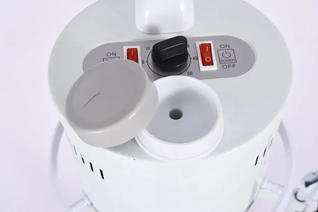 2 in 1 hot facial steamer with 8x magnifying LED lamp facial vaporizer