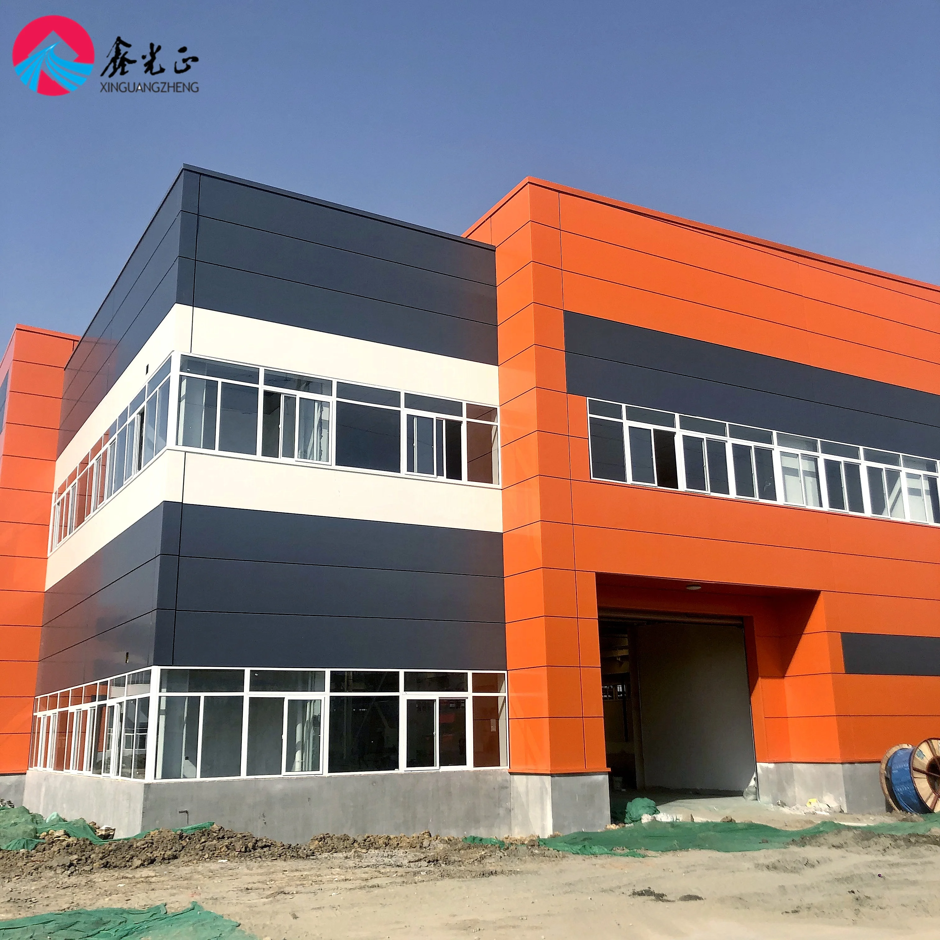 Cheapest Prefabricated Commercial Metal Frame Buildings Light Steel Structure Warehouse galpones metal Workshop