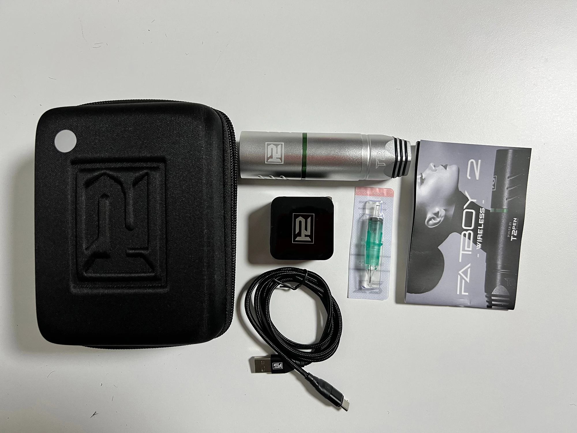 New Arrival 6 Colors Fatboy II Wireless Tattoo Pen Led Touch Screen Tattoo Machine