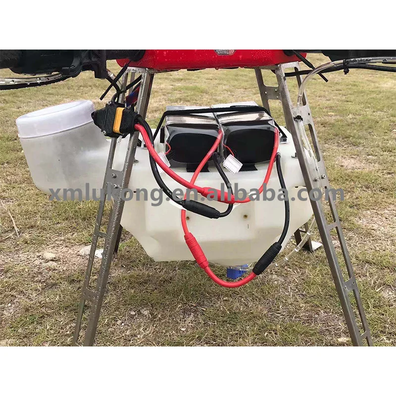 New Design 4-asix 10L Complete drone Agricultural Spraying Drone 10KG Folding Wheelbase with X8 Power System Drone