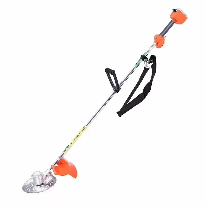 
Multi purpose lithium battery cutting irrigation machine feeding disc blade small electric lawn mower 