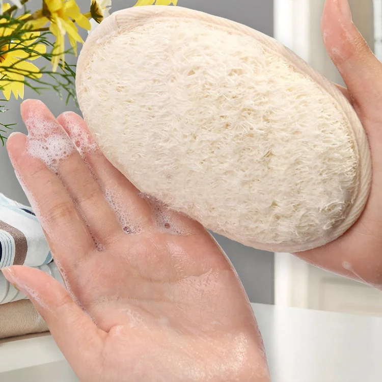 Отшелушивающая губка для мытья тела натуральные губки ванны многоразовая мужчин и женщин Подушечка Для Купания