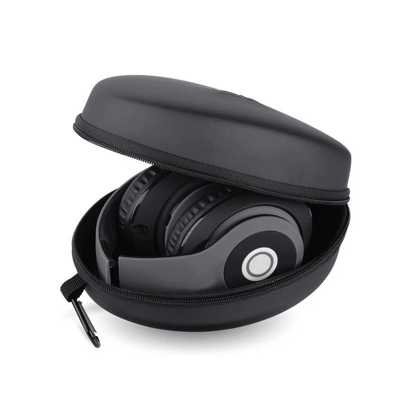 Чехол для наушников EVA жесткий чехол путешествий беспроводной гарнитуры Складная Bluetooth-головка