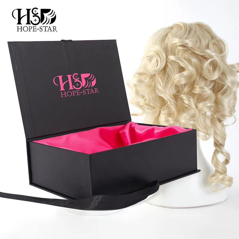 Custom Logo Packaging Valentine Foldable Magnetic Satin Storage Cosmetic Wedding Dress Black Gift Box With Ribbon