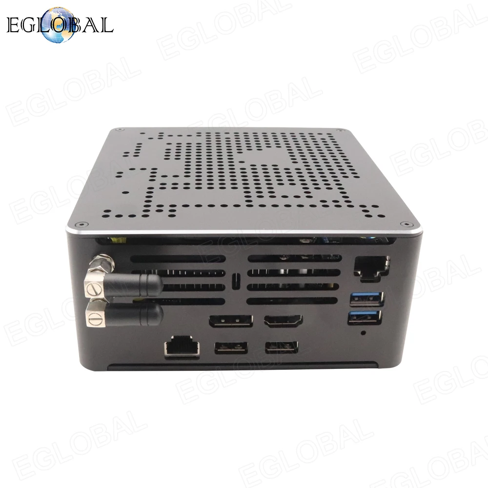 EGLOBAL Popular Gaming Mini PC Core i9 10880H I7 - 10750H 2*LANS Win10 2*DDR4 64GB Desktop Computer 4K HTPC DP HD